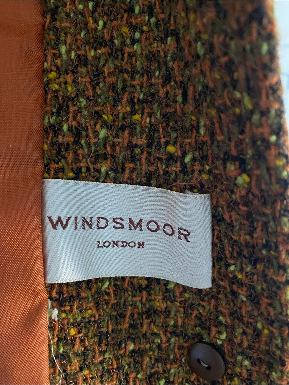 ‘70s Windsmoor London Donegal Tweed Blazer - Picture 5 of 11